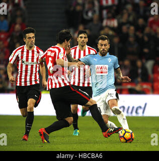 Bilbao, Espagne. 08Th Dec 2016. Mactch Jour 14 Jeu de La Liga Santander la saison 2016-2017 entre l'Athletic Club Bilbao et S.D'Eibar joué San Mames Stadium le dimanche 4 décembre 2016. Bilbao, Espagne. 19 Antonio Luna. Credit : VWPics/Alamy Live News Banque D'Images