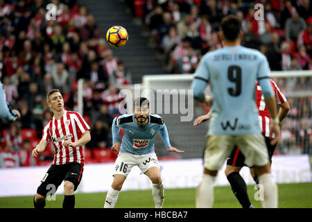 Bilbao, Espagne. 08Th Dec 2016. Mactch Jour 14 Jeu de La Liga Santander la saison 2016-2017 entre l'Athletic Club Bilbao et S.D'Eibar joué San Mames Stadium le dimanche 4 décembre 2016. Bilbao, Espagne. 10 Iker Muniain. Credit : VWPics/Alamy Live News Banque D'Images