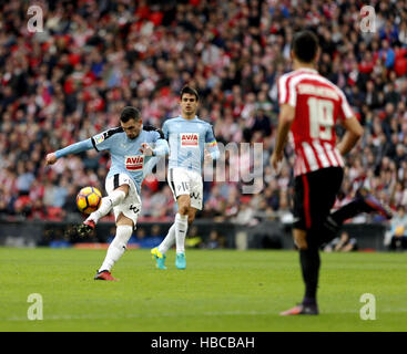 Bilbao, Espagne. 08Th Dec 2016. Mactch Jour 14 Jeu de La Liga Santander la saison 2016-2017 entre l'Athletic Club Bilbao et S.D'Eibar joué San Mames Stadium le dimanche 4 décembre 2016. Bilbao, Espagne. 18 Arbilla. Credit : VWPics/Alamy Live News Banque D'Images