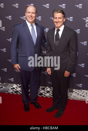 Monaco, Monaco. 09Th Dec 2016. Monaco - 2 décembre 2016 : Remise des Prix d'athlétisme de l'IAAF 2016 avec SAS le Prince Albert II de Monaco et président de l'IAAF | Sebastian Coe Verwendung weltweit/alliance Photo © dpa/Alamy Live News Banque D'Images