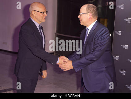 Monaco, Monaco. 09Th Dec 2016. Monaco - 2 décembre 2016 : Remise des Prix d'athlétisme de l'IAAF 2016 avec SAS le Prince Albert II de Monaco et Serge Telle, Ministre d'État | Verwendung weltweit/alliance Photo © dpa/Alamy Live News Banque D'Images