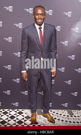 Monaco, Monaco. 09Th Dec 2016. Monaco - 2 décembre 2016 : Remise des Prix d'athlétisme de l'IAAF 2016 avec Usain Bolt, monde de l'athlète de l'année | Verwendung weltweit/alliance Photo © dpa/Alamy Live News Banque D'Images