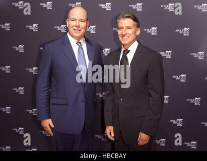 Monaco, Monaco. 09Th Dec 2016. Monaco - 2 décembre 2016 : Remise des Prix d'athlétisme de l'IAAF 2016 avec SAS le Prince Albert II de Monaco et président de l'IAAF | Sebastian Coe Verwendung weltweit/alliance Photo © dpa/Alamy Live News Banque D'Images