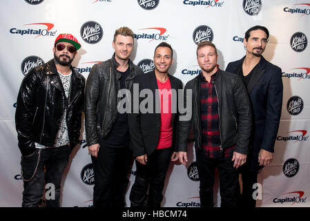 Saint Paul, USA. 5 Décembre, 2016. Backstreet Boys sur le tapis rouge pour Jingle Ball 2016 à e Xcel Energy Center © l'accès Photo/Alamy Live News Banque D'Images