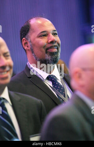 Londres, Royaume-Uni. 6 Décembre, 2016. David Kurten, membre de l'Assemblée. Le maire de Londres, Sadiq Khan assiste à la réception de Hanoucca à l'hôtel de ville organisé par London Jewish Forum Crédit : Dinendra Haria/Alamy Live News Banque D'Images