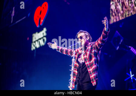 Le Minnesota, USA. 5 Décembre, 2016. Gnash fonctionne à l 101,3 KDWB's Jingle Ball 2016 présentée par Capital One à l'Xcel Energy Center. à St Paul, Minnesota. © l'accès Photo/Alamy Live News Banque D'Images