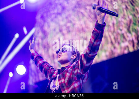 Le Minnesota, USA. 5 Décembre, 2016. Gnash fonctionne à l 101,3 KDWB's Jingle Ball 2016 présentée par Capital One à l'Xcel Energy Center. à St Paul, Minnesota. © l'accès Photo/Alamy Live News Banque D'Images