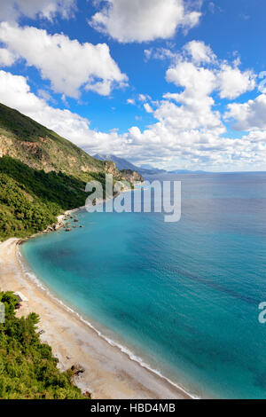 Paysage près de la mer Adriatique Méditerranée Budva, Monténégro, l'Europe. Banque D'Images