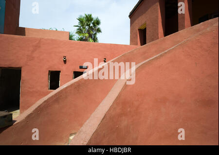 Chambre d'esclaves dans Goree Banque D'Images