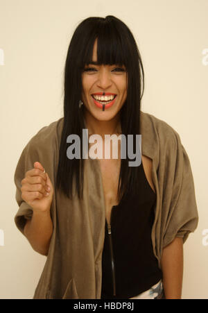 LOREEN ZINEB TALHAOUI chanteuse suédoise Banque D'Images