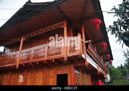 Matang Gejia Village Dong et son peuple dans la province du Guizhou en Chine sont une destination culturelle intéressante pour les touristes. Banque D'Images