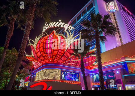 Le Flamingo hotel et casino à Las Vegas. Banque D'Images