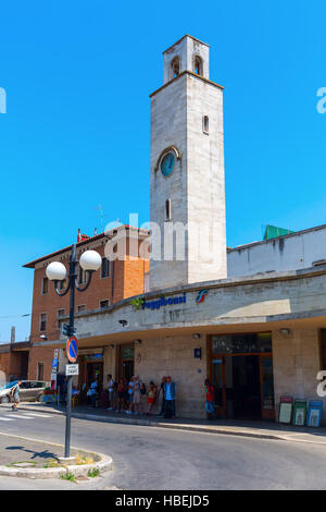 Gare de Poggibonsi, Italie Banque D'Images