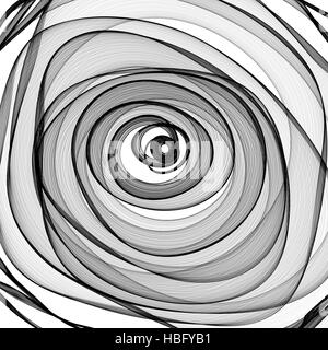 Résumé Contexte en spirale Banque D'Images