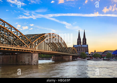 Ville de Cologne, Allemagne Banque D'Images