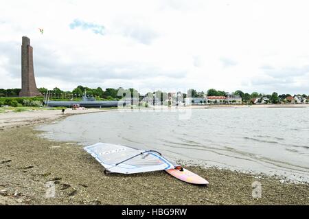 Base nautique à Laboe Allemagne Mer Baltique Banque D'Images