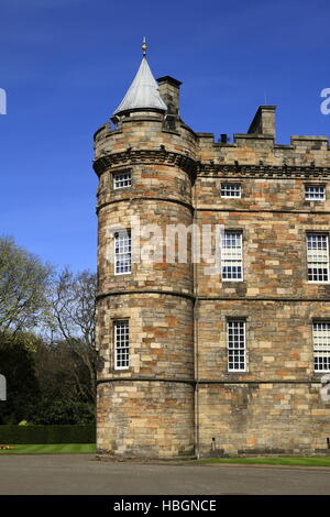 Le palais de Holyrood à Édimbourg, Écosse Banque D'Images