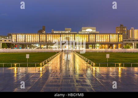 Hiroshima Peace Memorial Museum Banque D'Images