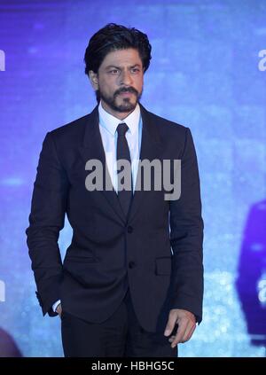 Shahrukh Khan, acteur indien de Bollywood lors du lancement de Gitanjali Gems à Mumbai, Inde Banque D'Images