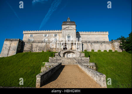 Château de Vayres en Gironde, Aquitaine, France Banque D'Images