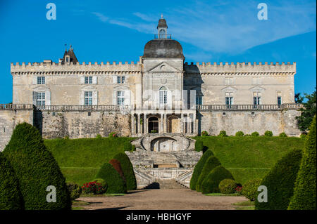 Château de Vayres en Gironde, Aquitaine, France Banque D'Images