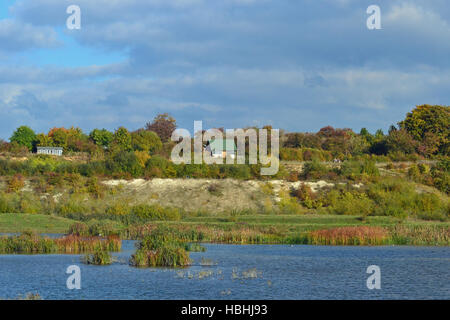 College Lake Nature Reserve, España Banque D'Images