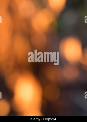 Flammes feu de flou artistique Banque D'Images