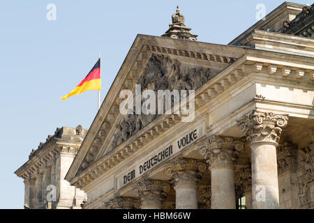 Bâtiment du Reichstag 002. Berlin Banque D'Images
