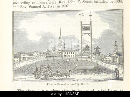 Image prise à partir de la page 596 de "Collections historiques ... relative à l'histoire et des antiquités de chaque ville dans le Massachusetts, avec descriptions géographiques. [Avec illustrations.]' image prise à partir de la page 596 de "Collections historiques relatives Banque D'Images