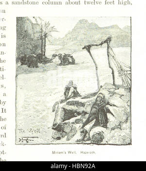 Une image tirée de « In Scripture Lands », une œuvre religieuse et historique offrant de nouvelles perspectives sur les lieux sacrés, fournissant des illustrations et des descriptions de sites religieux importants. Banque D'Images