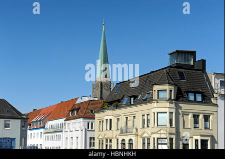 Église nicolai à Bielefeld, Allemagne Banque D'Images