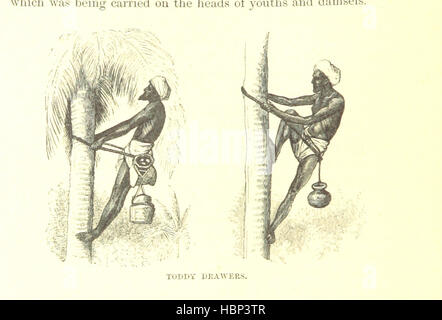 Cette image, tirée de « lettres de l'Inde et du Cachemire », présente une série de lettres écrites par J. Duguid lors de ses voyages en Inde et au Cachemire à la fin du XIXe siècle. Le livre comprend des illustrations et des annotations, offrant un aperçu des cultures et des paysages de ces régions au cours de la période. Banque D'Images