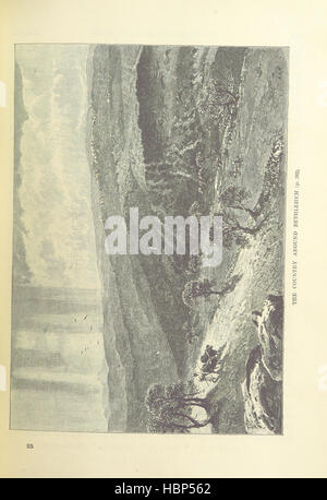 Une illustration de la page 427 de la Terre Sainte et de la Bible, montrant des sites bibliques, des paysages et des caractéristiques architecturales en Palestine. Le livre fournit des références visuelles pour des passages de l'écriture, décrivant des lieux historiques, des structures religieuses et des éléments topographiques mentionnés dans la Bible. Banque D'Images