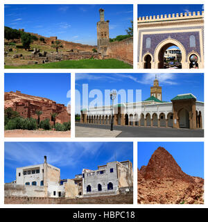 Impressions du Maroc Banque D'Images