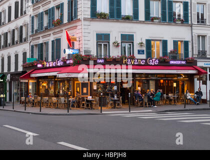 Le Havane Cafe en bois de Bologne, Paris, France, Banque D'Images