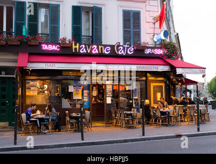 Le Havane Cafe en bois de Bologne, Paris, France, Banque D'Images