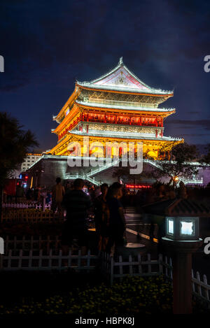 Tour du tambour Xian Banque D'Images