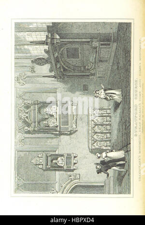 Image prise à partir de la page 56 du "Guide de Stratford-upon-Avon, contenant un bref compte tenu de son histoire ancienne, et notamment la description de l'Église et autres bâtiments publics. Illustré de gravures. L.P' image prise à partir de la page 56 du "Guide de Stratford-upon-Avon, Banque D'Images