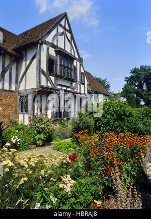 Stoneacre ; un 15e siècle à colombages de la maison ; yeoman, Boughton Monchelsea Maidstone, Kent, Angleterre Banque D'Images