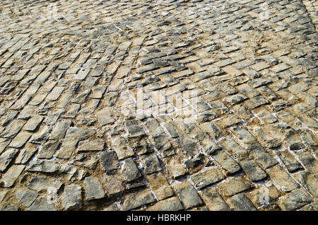 chaussée de Pierre Banque D'Images