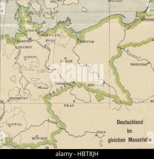 La carte '.' extraites de Flickr ID 11201780083 Image prise à partir de la page 111 de "eutschlands Kolonien Kurze Beschreibung Banque D'Images