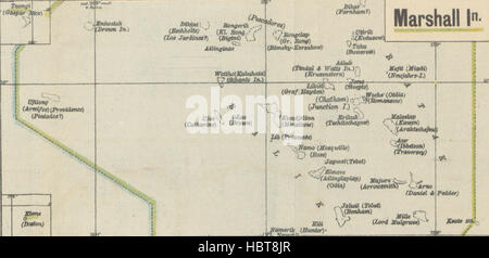 La carte '.' extraites de Flickr ID 11201780083 Image prise à partir de la page 111 de "eutschlands Kolonien Kurze Beschreibung Banque D'Images