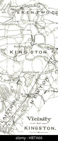 Cette image est tirée de la page 173 de 'la géologie du Nouveau', qui fournit un aperçu en profondeur des formations géologiques dans le Nouveau monde. Il se concentre sur les types de roches, l'activité tectonique et les processus terrestres dans diverses régions. Banque D'Images