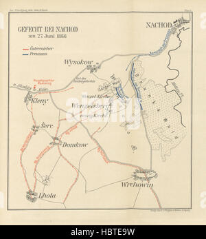 Image prise à partir de la page 629 de "Der Kampf um die Vorherrschaft in Deutschland 1859 bis 1866' Image réalisée à partir de la page 629 "Der Kampf um die Banque D'Images