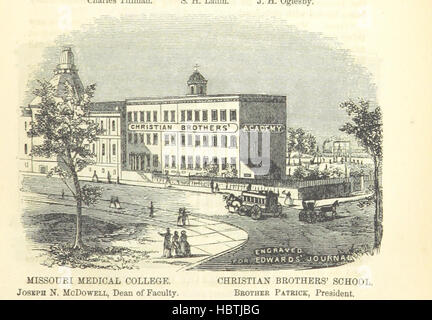 Edwards's Great West et sa métropole commerciale, embrassant une vue générale de l'Ouest, et une histoire complète de Saint Louis ... Avec des portraits et biographies des ... anciens colons, etc. Image prise à partir de la page 287 de 'Edwards's Grand Ouest et Banque D'Images