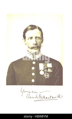 Le Niger. Récit du Major Claude Macdonald's mission dans les rivières Benoué et Niger, Afrique de l'ouest ... À laquelle est ajouté un chapitre sur les instruments de musique par le capitaine C. R. Day ... Avec la carte (compilées par E. G. Ravenstein), illustrations et l'annexe image prise à partir de la page 10 de "le récit du Niger Banque D'Images