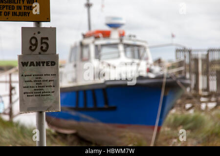 Des bateaux d'skippool creek Banque D'Images