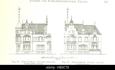 Image prise à partir de la page 607 de "trassburg und seine Bauten. Herausgegeben vom Architekten- und für Ingenieur-Verein Elsass-Lothringen. 655 Abbildungen mit en texte, etc' image prise à partir de la page 607 de "trassburg und seine Bauten Banque D'Images