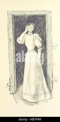 Image tirée de la page 17 de 'Judith : The Money-Lender's Daughter', représentant une scène clé de l'histoire de Judith, la fille d'un prêteur d'argent, dans un récit rempli de thèmes sociaux et moraux. Banque D'Images