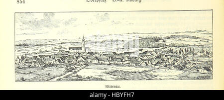 Image prise à partir de la page 872 de "Geographisch-historisches Handbuch von Bayern' image prise à partir de la page 872 de "Geographisch-historisches Handbuch von Bayern" Banque D'Images